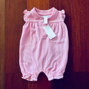 ~ SOLD ~ Ralph Lauren pink romper